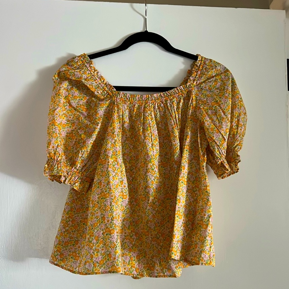 & other stories puff sleeve top